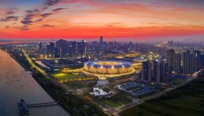 喜迎亚运，欧锐杰为亚运增“光”添“彩”